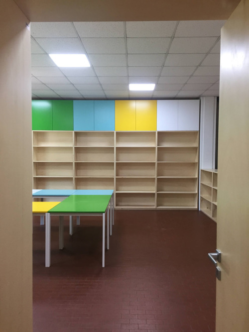 Si Finalmente Completata La Piccola Biblioteca DellIstituto Comprensivo Simonetta Salacone Di Roma Documentata