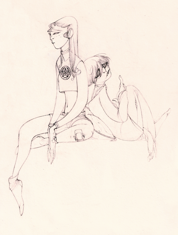 saltwort:  I didn’t intend for them to both wear sweaters and yet.