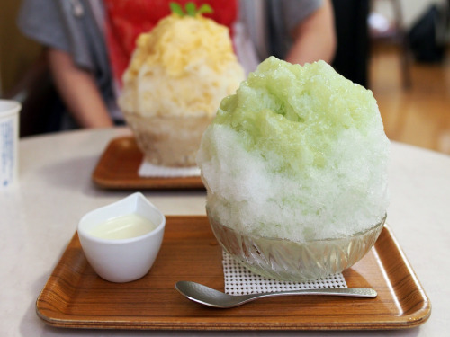 delectabledelight: Japanese Ice Shaved - Melon (by INZM.)