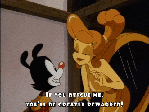 Screenshots Of My Favorite Animaniacs Episode, The Warners And The Beanstalk.