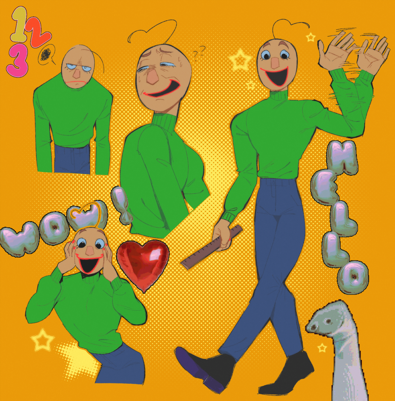 Baldi's Basics Plus Fanart! : r/baldi