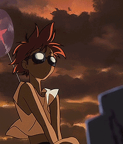 lemedy:  cowboy bebop / hard luck woman My tears have dried up  everyday I hope  hurry come back  rainy days and windy days  but everyday I know I want you  so hurry, hurry come back. 