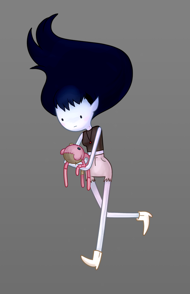 halfglovepunch:  Just another Marceline sketch.    by character &amp; prop designer