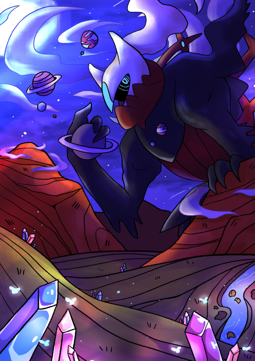 Did a piece for the Pokefusion zine! Download the zine here: drive.google.com/file/d/1X4KEKe