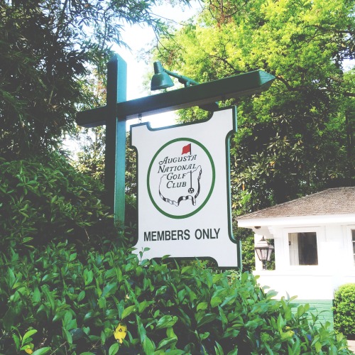 southerntide:  southerntideAn employee shot from the Masters today. Prepare yourselves!