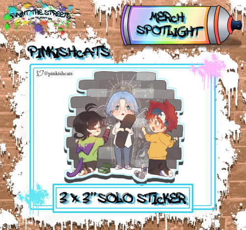 sk8graffitizine: MERCH SPOTLIGHTTake a look at this dope sticker by pinkishcats! Miya and Reki are 