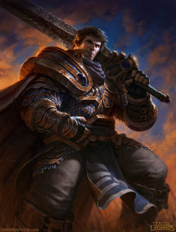 knightandknights:Garen League of Legends