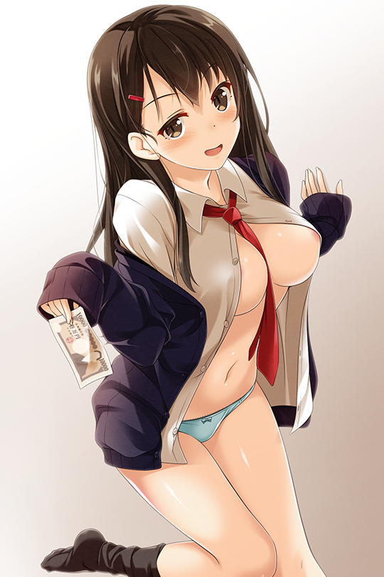 a-titty-ninja-with-a-water-gun: 「援交女子高生」 by 兎月ひろ | Twitter