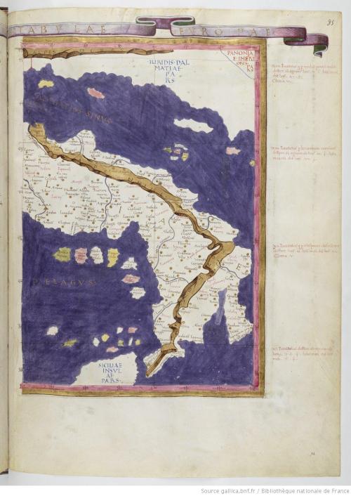 booksnbuildings: The Geography of Ptolemy, in an extraordinarily rich and lavish Florentine edition,