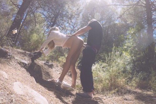 sunshineandsexmagic: Enjoying the forest walks on our road trips - Sunshine and Sex Magic