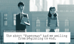 waltdisneyconfessions:  “The short “Paperman”