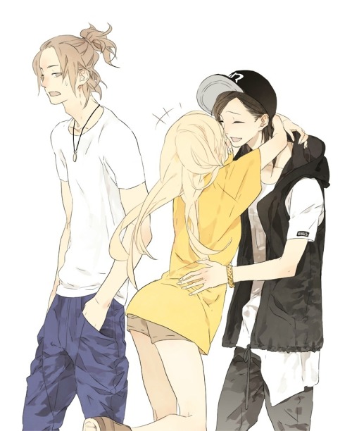 hitagis: Tamen De Gushi (Their Story) manhua • art by Touki no Tsubo