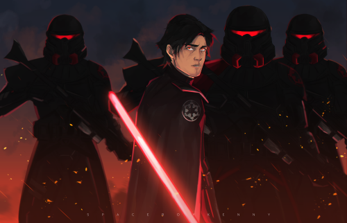 spaceboykenny: The Inquisitorius arrives.More Sith Inquisitor!Tim Drake (feat. lowkey Purge Trooper 