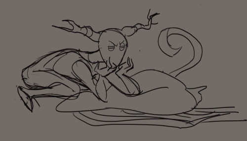 silk-ward: man you guys doing all the gay monsters are way ahead of me, i’m still trying to figure out ow to draw the beast beyond the silhouette. …the bottom ones were when i got really tired….. 