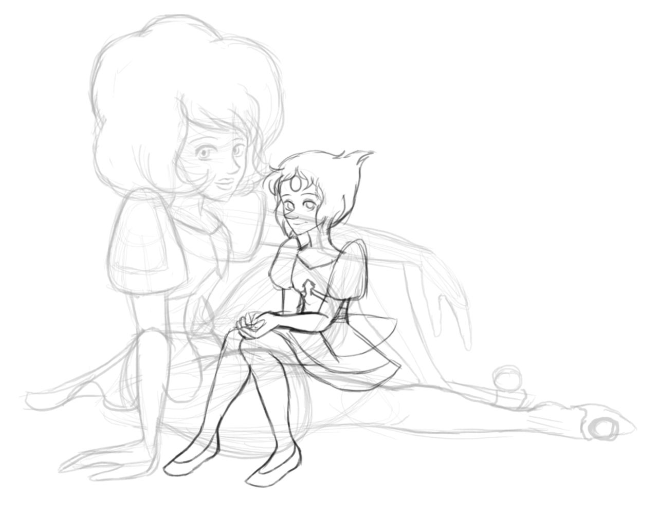 WIP of these two knuckleheads.