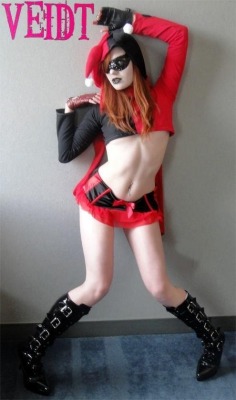 Harley quinn naked cosplay