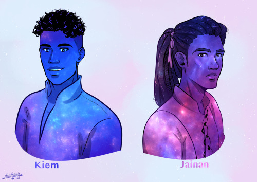 ace-artemis-fanartist:Kiem and Jainan from Winter’s Orbit.