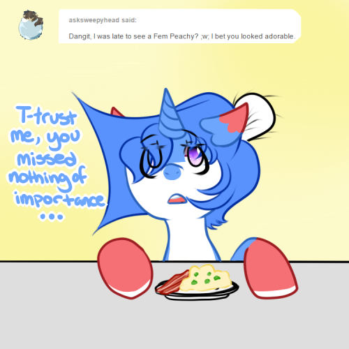 questions-for-peachy:  Peachy: …Shenanigans ensued. A-as I said, you didn’t miss anything. Really.(Feat. fenrir8919)  So cute <3 Shippyshippyship~ X3
