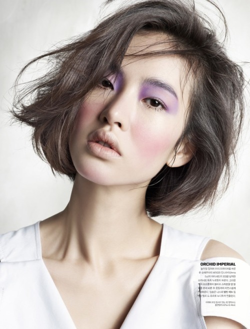 koreanmodel:  Yoo Ji Ahn by Lee Kyung Jin for Dazed and Confused Korea June 2015 