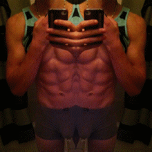 alexbischoffphotography:  My mirror selfie took acid and turned into this &gt;.&lt;