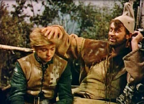 unwillingadventurer:William Russell and Robert Scroggins as the wonderful Sir Lancelot and Brian. (t