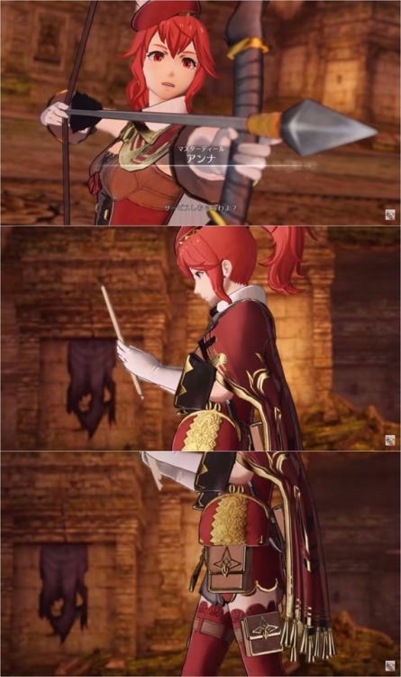 Anna’s Promotion outfit in Fire Emblem Warriors