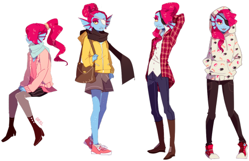 aryll:    casual fish fashion (hoodie on the far right is from here!) ★ part two 