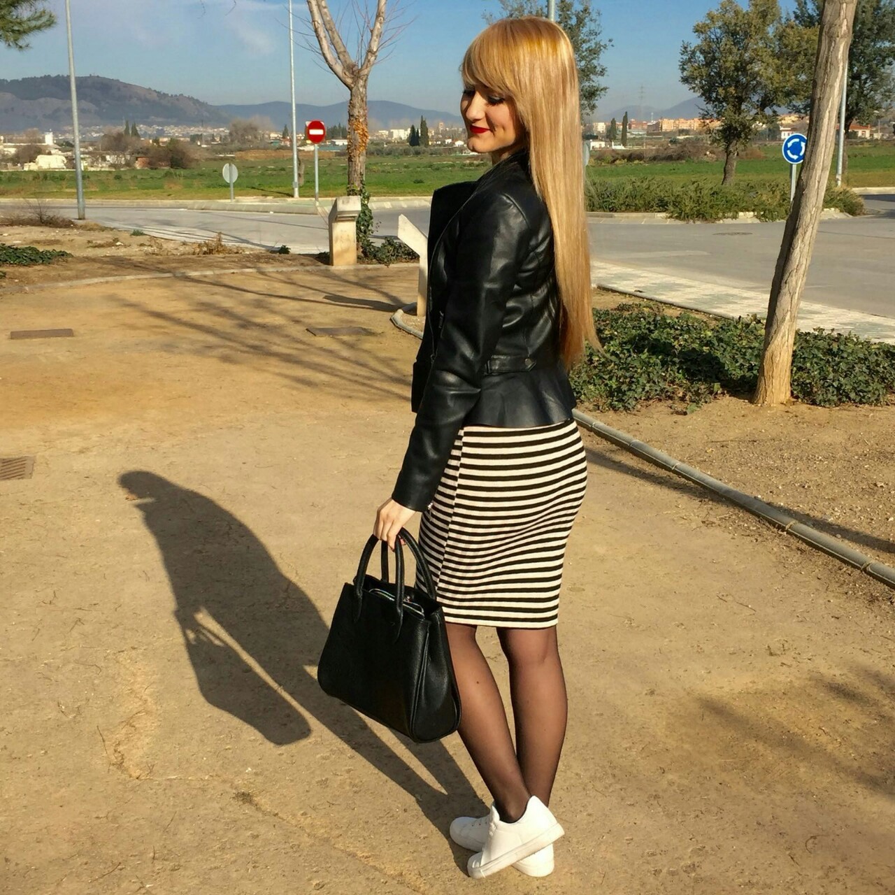 Spring, Summer, Autumn, Winter. Tights every day. 