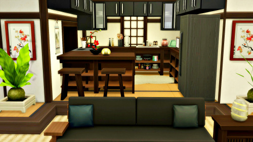 AkaibaraYour Sims will absolutely love this Japanese-inspired house! ‘Akaibara’ is a cha