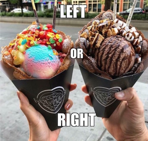 burlybanner: food-porn-diary: Left or Right, porn pictures