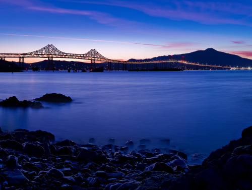 Richmond Bridge Blue Hour (via mikeSF_)