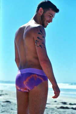 apex35mm:  Tie Dye Undies Armani // Model: