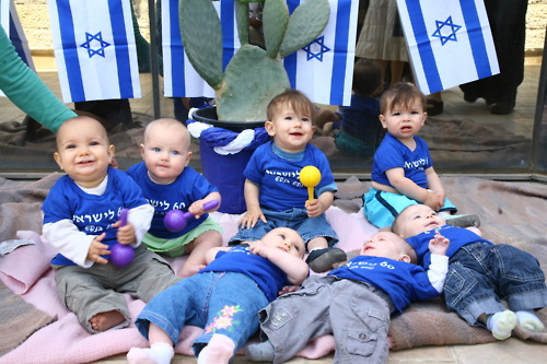 Babies that have just made aliyah - always a reblog