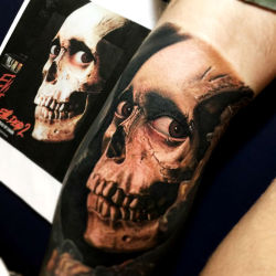 thievinggenius:  Tattoo done by Nikko Hurtado.http://instagram.com/nikkohurtado