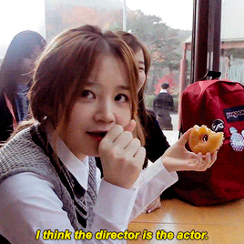 kkuks:the  director of give love and i’m different m/v who happens to be a+ in acting