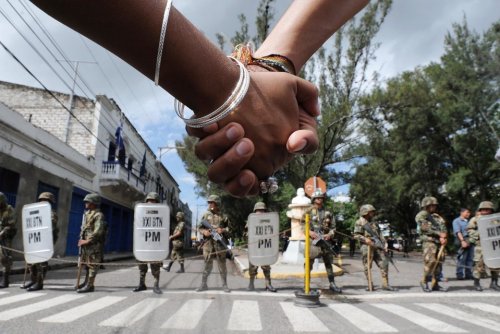 60 Stunning Photos Of Women Protesting Around The World [x]I raise up my voice—not so I can sh