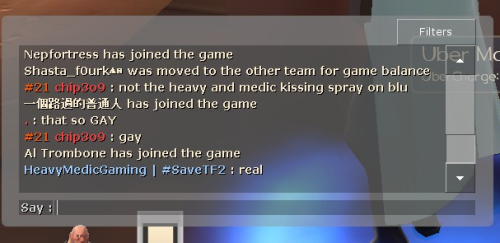 The Way It Took People Months To Notice That I'm Always Putting This Spray Up In The Community Server