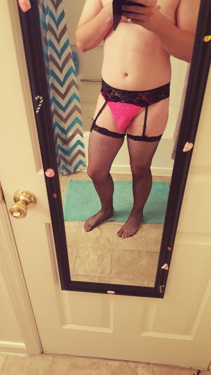 sissycumdump21: I had fun feeling pretty in my pretty pink panties the other day, wish I had them on