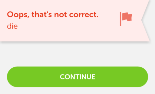 nedahert - doodlemeimpressed - The Duolingo owl is gonna kill...