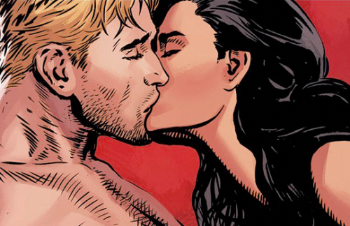 Diana/Steve + Kisses.