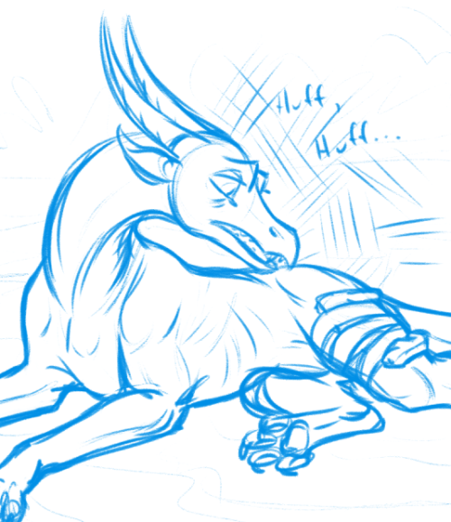 Worked a little bit more on the Sable &amp; Aster comic again last week! It’s slow going, 