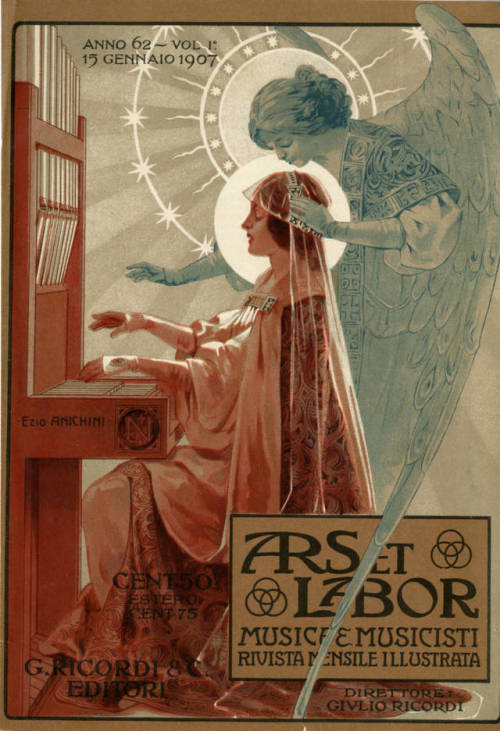 ubeink: Ezio Anichini(?).1907.“Ars et Labor: Musica e Musicisti Rivista Mensile Illustrata.&rd
