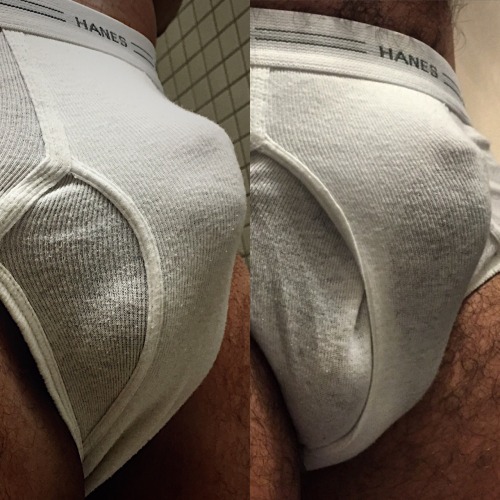 Porn photo hanesguy05:  Side by side bulge with torquemn.