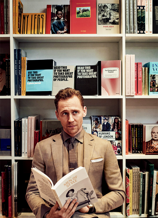 marvelheroes:Tom Hiddleston photographed by Nathaniel Goldberg for GQ