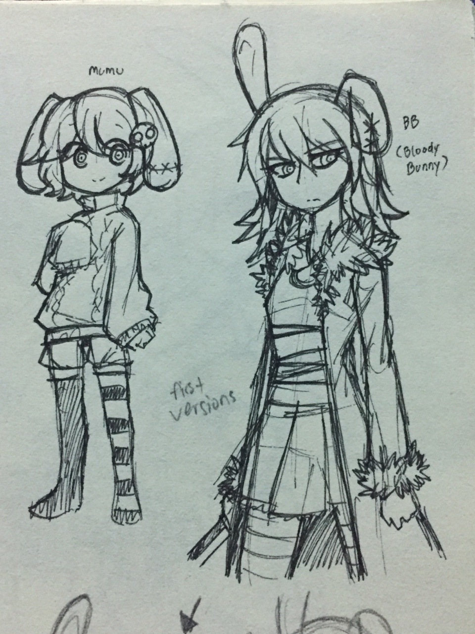 Scared Of Everything Aura S First Designs Of Human And Mumu Left