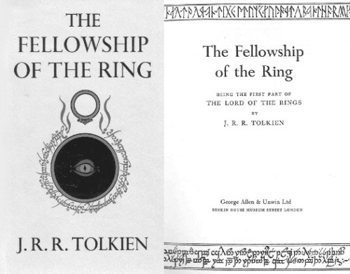 “The Lord Of The Rings - The Fellowship Of The Ring” first edition (1954)J.R.R. Tolkien&