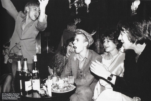 the-girl-who-fell-to-the-earth: Paris, Bowie’s 30th Birthday.