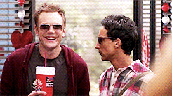 lalafatima:I’ve talked about Danny Pudi as Crowley before but never with this gifs soo….Bonus: Crowl
