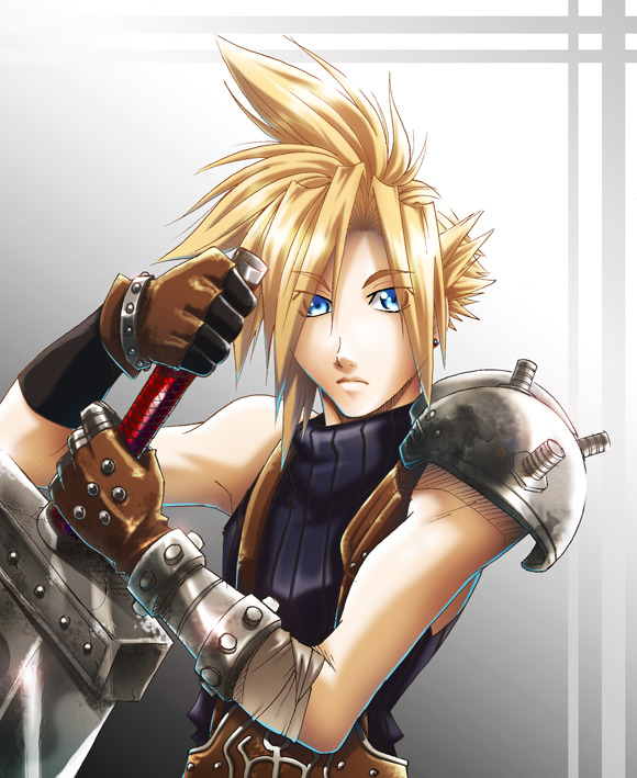 alleycatproductions:  Cloud Strife By ~DeEtta