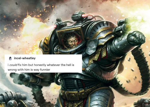 ariszed: Me with my favorite Iron Warriors.Bonus Ultramarines: